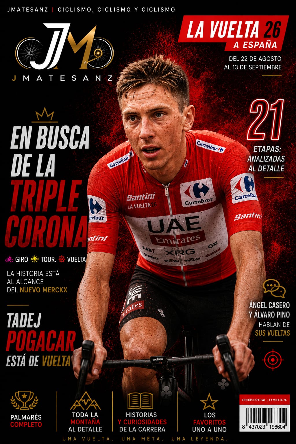 Portada del Especial Vuelta 2026 de JMatesanz