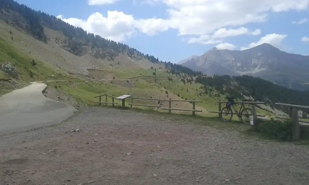Collado de Sahún cima