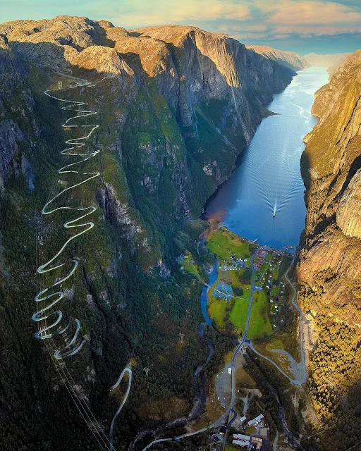 noruega Lysefjordsveien
