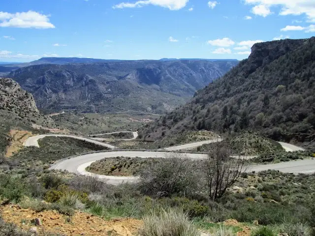 Recorridos ciclistas: la media montaña de Teruel existe